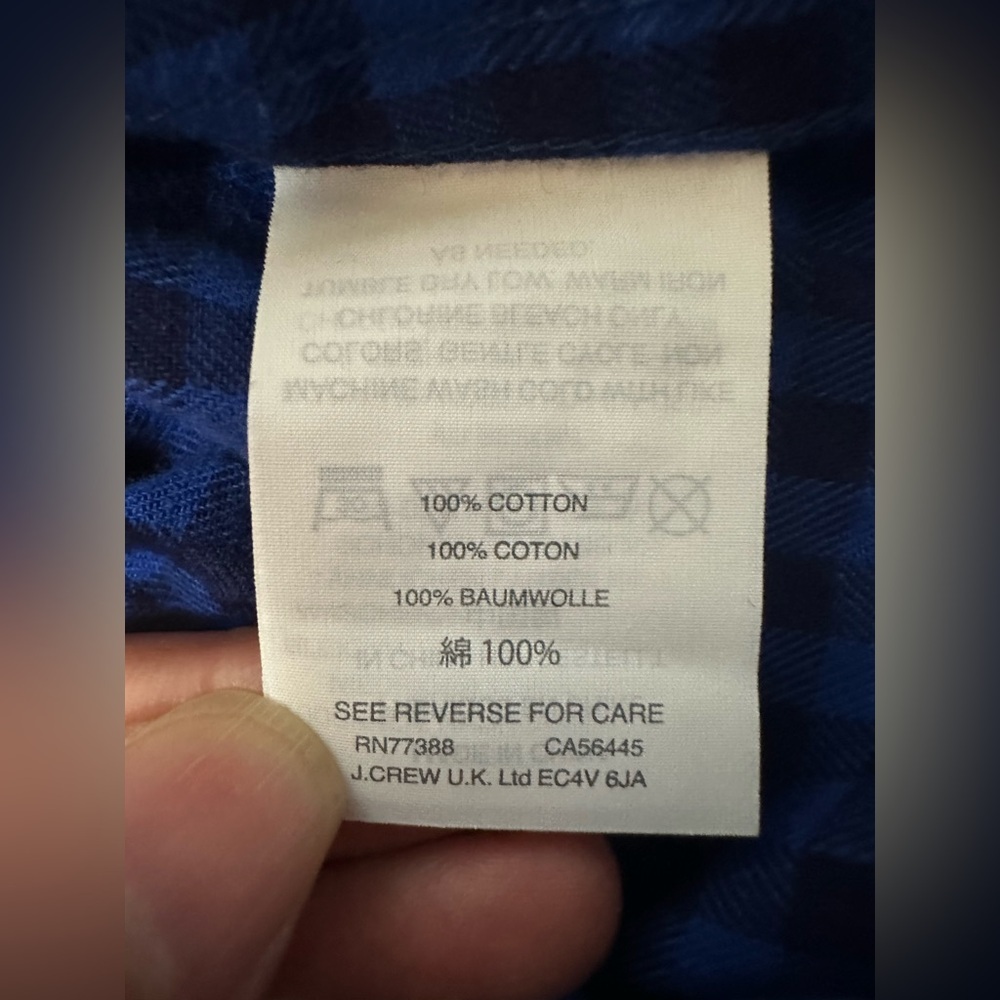 J. Crew Blue Button Down Shirt - Picture 6 of 11